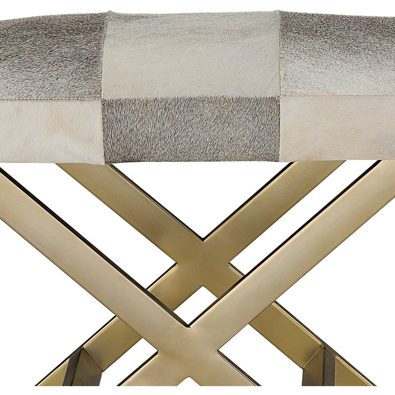 Hudson Upholstered Utility Stool