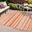 Tapis orange / crème Clarisa-69807539