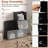 Freestanding Shoe Rack Organizer With Expandable Design, Durable Polypropylene Construction, And Removable Partitioned Panels For Versatile Storage