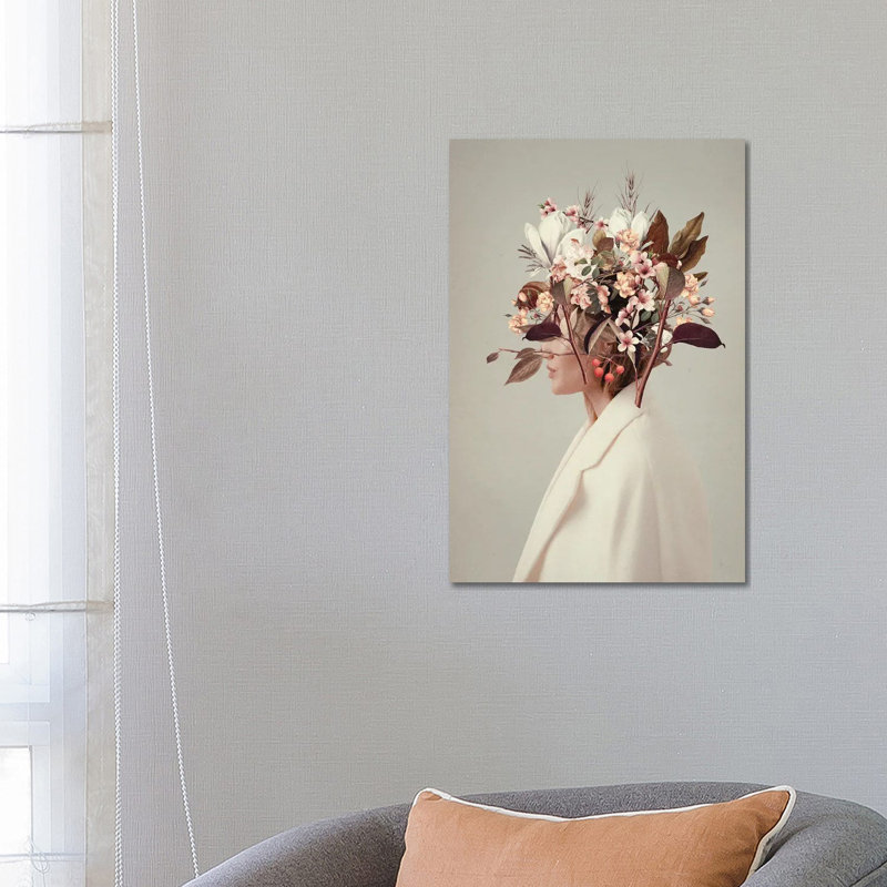 «I Fell In Love With Fall due Of You», giclée sur toile tendue avec châssis, H 26 po x l 18 po