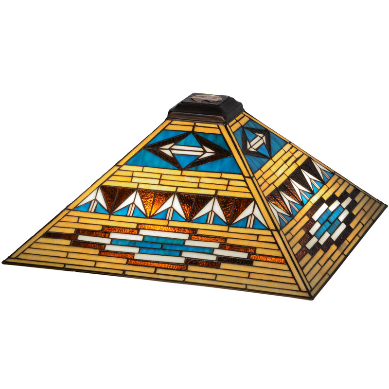 17" Square Valencia Mission Shade