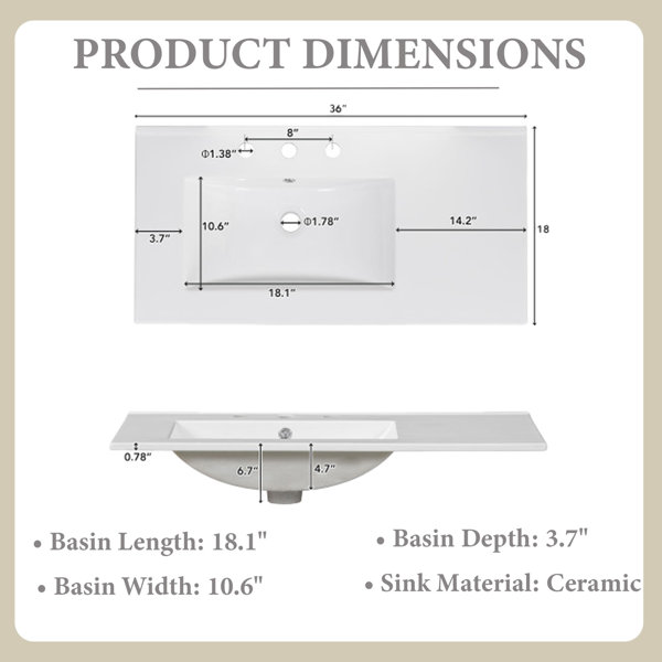 Dimensions du produit