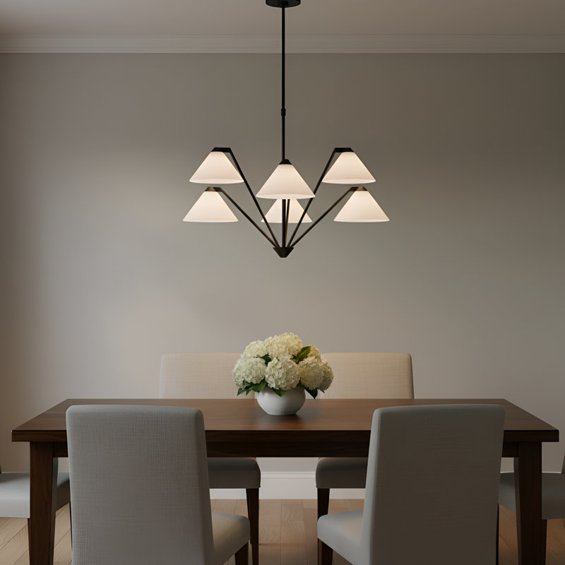 Grand lustre Werley de Génération Lighting , Nuit noire