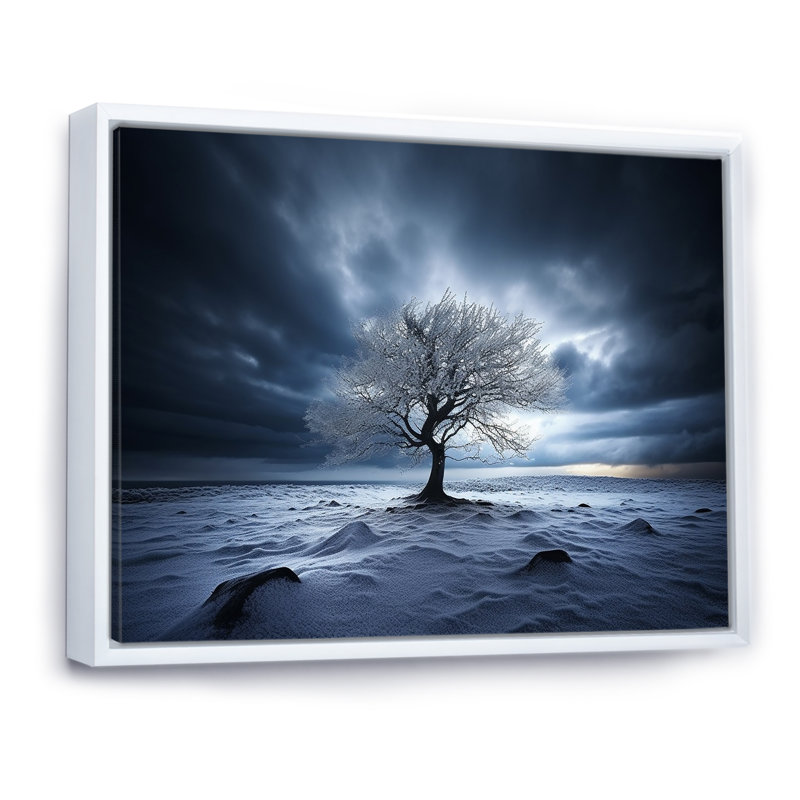 Jamesburg - Arbres, impressions sur toile_106504, H 30 po x l 40 po x P 1,5 po, Toile encadrée flottée blanche