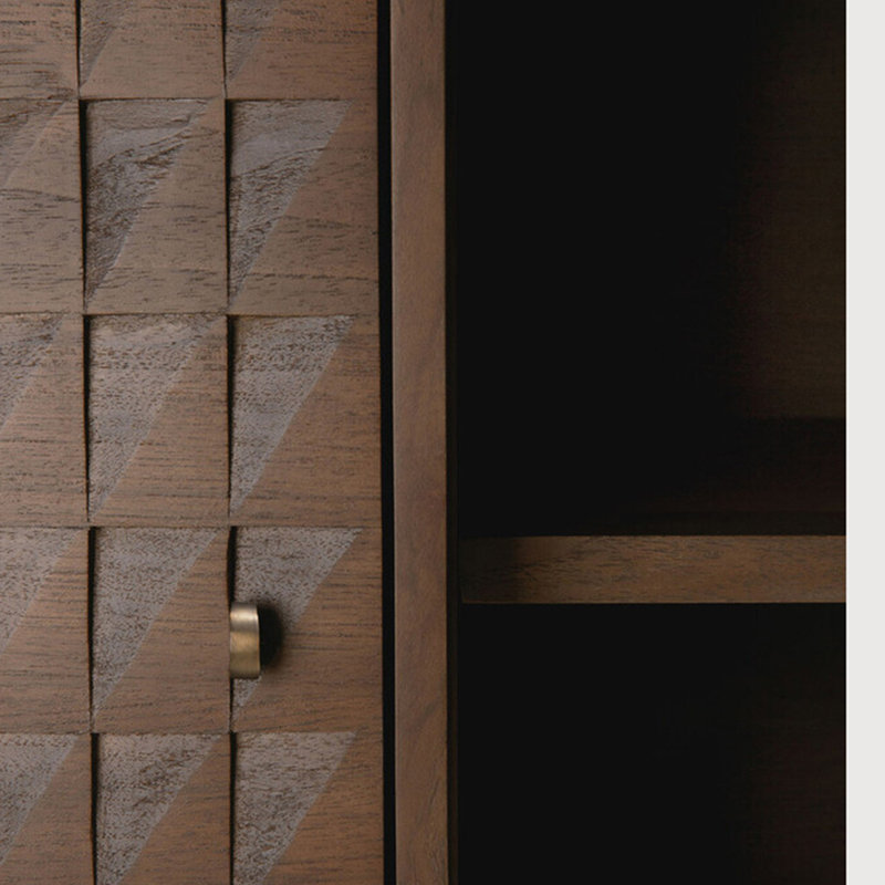 Light Luxury Retro Simple And Durable Bookcase