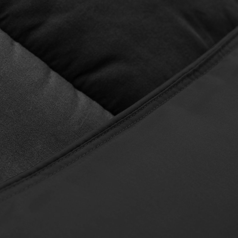 Twin Black Reversible Down Microfiber Comforter