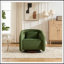 Fauteuil d'appoint pivotant avec assise rembourrée-131260953