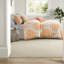 Ensembles de literie élégants orange, confort en microfibre de polyester, collection Home