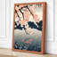 Moonlit Cherry Blossom Japandi - Wrapped Canvas-905665447-905665448