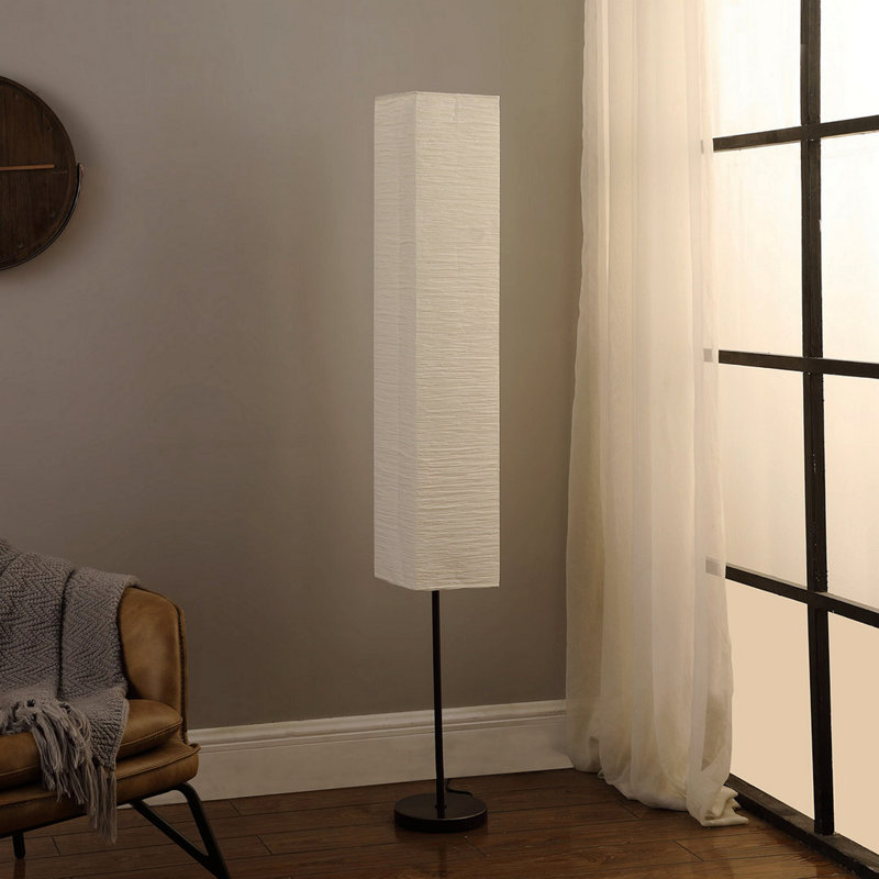 Lampe sur pied en papier 62,5 pouces noki japonais