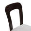 Ensemble de 2 chaises de salle à manger rembourrées avec pieds en bois d'hévéa massif, capacité de poids de 330 lb-519166255-519166225