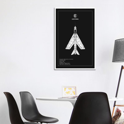 BP EE Lightning Black by Mark Rogan - Gallery-Wrapped Canvas Giclée on Canvas