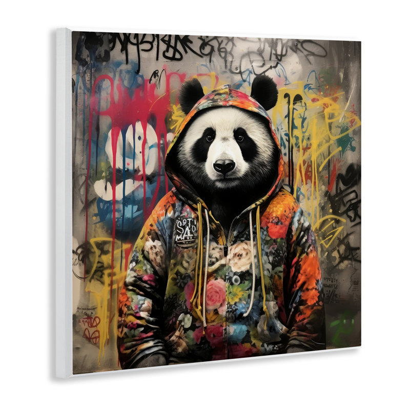 "Urban Graffiti Panda" par Lazar Studio