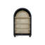 Tablettes de rangement modernes arquées