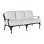 Provance 78.5" Wide Outdoor Patio Sofa with Cushions-1102398893-1102398890-1102398891