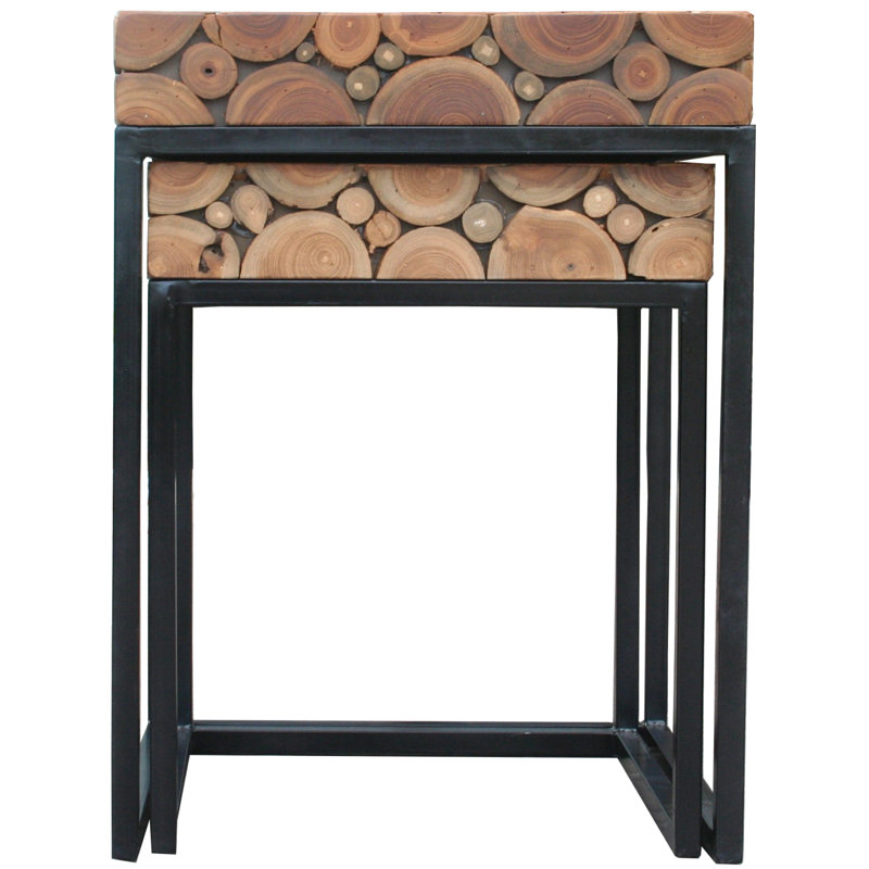 Solid Wood Nesting Tables