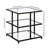 Greenwich Glass Top End Table-193086956