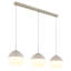 Hollier 3 - Light White Geometric Pendant