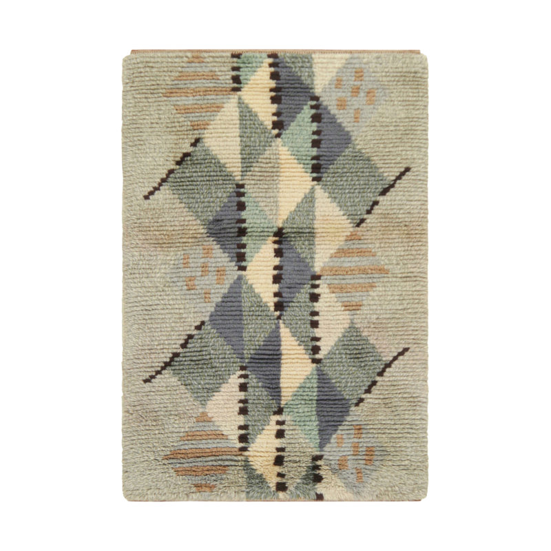 One-of-a-Kind 3’1x4’11 Hand Knotted Area Rug