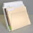 Clear Acrylic Desk File Holder- Large, 4-Pack