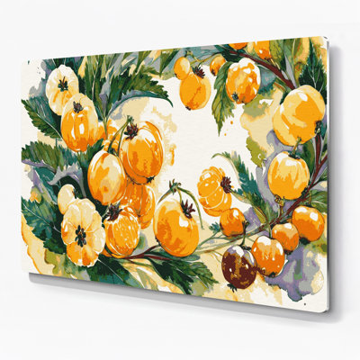 Art mural en métal Fruit