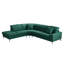 Canapé modulaire rembourré avec méridienne l 113,38 po Caiceo-1505042843