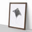 Illustration of a Ray Fish - Picture Frame Drawing Print-55579535-55579530