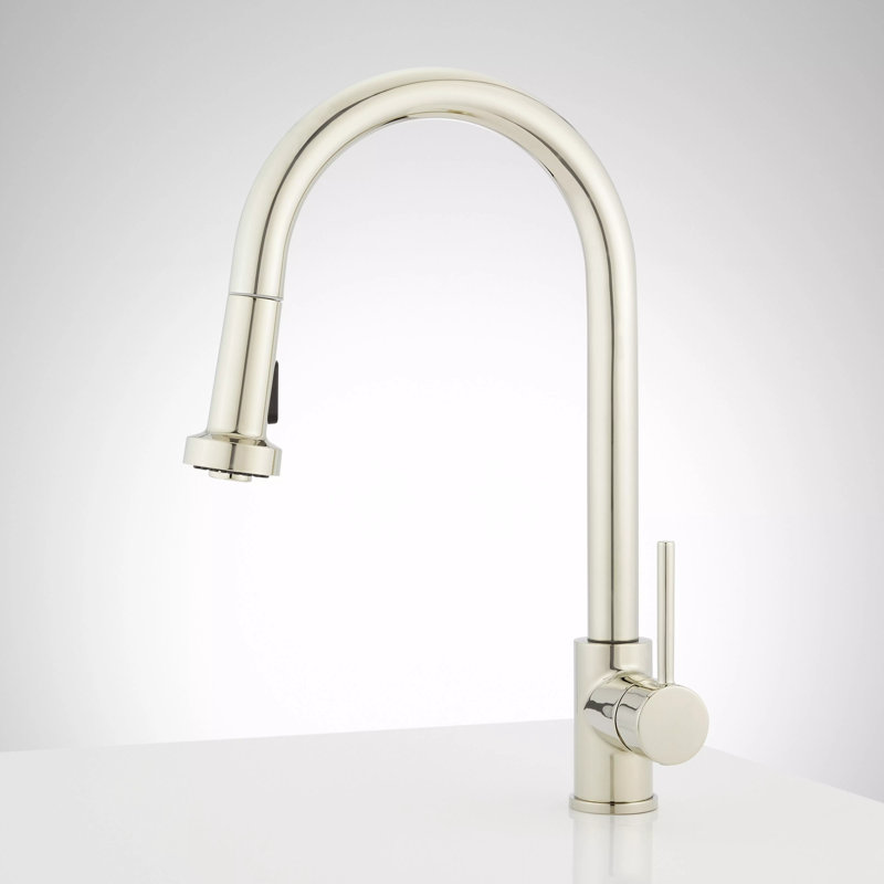 Ridgeway Pull-Down Kitchen Faucet - Polished Nickel, Polished Nickel