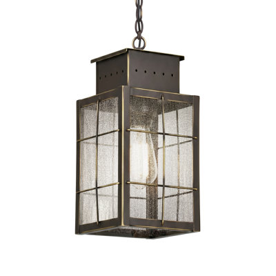 Brass Traditions - Norfield - 1 Light - 13 inch - Bronze - Solid Brass - Pendant