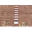 Tapis brun rétro Vincente 6 pi 6 po x 10 pi 0 po