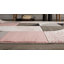 Tapis rose / gris / noir Clyte-110686871
