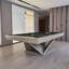Table basse en bois massif et en pierre 9 pi Minimalist-130174605