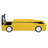 Race Car-Shaped Platform Bed With Wheels-871919665