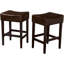 Set of 2,Backless Leather Barstool-1911170197-1911170193