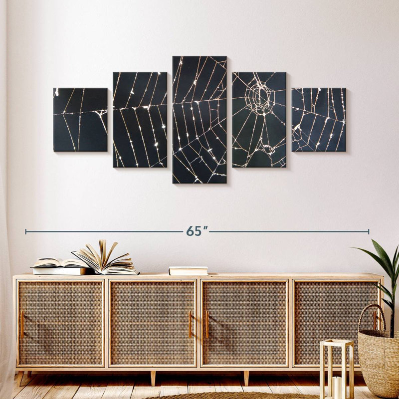 Spider Web, 24" H x 55" W
