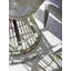 Ariana Riviera Stainless Dining Table with Glass Top-23696890