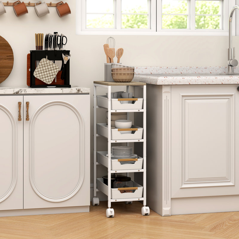 Kitchen Cart, White