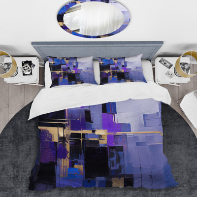 Ensemble de housse de couette Contemporary Abstract