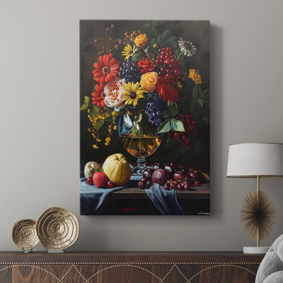 FLORAL Series DCCXXXIX -Custom Wrapped Gallery Cavas