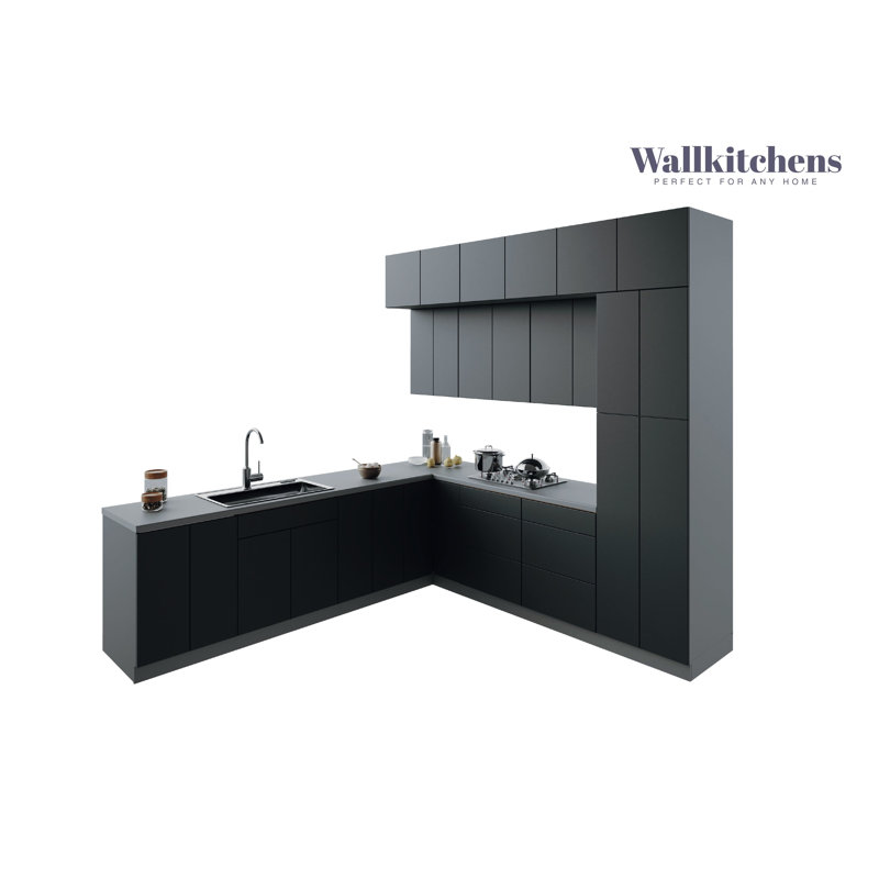 108'' W x 108'' H Medium Density Fiberboard (MDF) Ready-to-Assemble, Grey