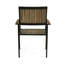 Chaise en bois et métal Bridget, ensemble de 2-1141049529