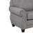 Baskerville Fabric Sofa & Chair Set, Gray