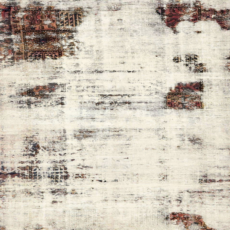 Tapis abstrait moderne 5604, Carré 8 pi