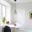 Luminaire suspendu en forme de dôme noir antique à 1 lumière de 7,1 po Odeza-1686753902-1686783286