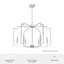 Plafonnier lustre 6 lumières 30 pouces Hunter-74777754-74777755