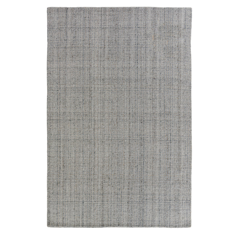 Tapis 100% polyester tissé à la main, Bleu, 7'9" x 9'9"