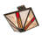 Mica Semi Flush Mount
