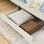 Lit double en velours beige, lit plateforme tapissier avec 2 tiroirs de rangement pour une chambre à coucher flexible-1439284609-1439284614