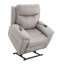 Fauteuil inclinable électrique en microfibre Chriki-298581528