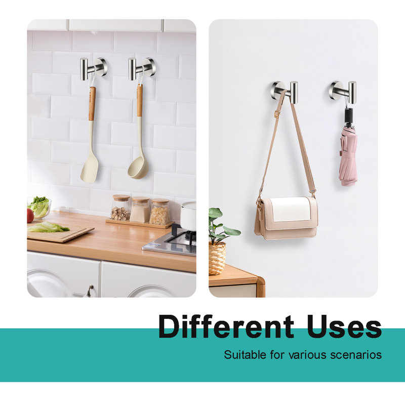 5 - Piece Bathroom Hardware Set, Brushed Nickel